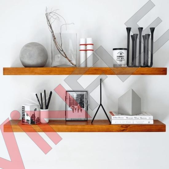 3’LÜ DEKORATİF RAF SET-BAMBU
