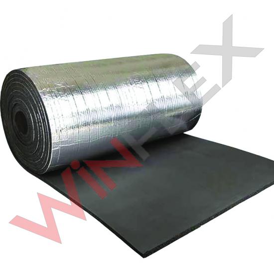 ELASTOMERİK ALÜMİNYUMLU KAUÇUK SÜNGER-(120X100 Cm)